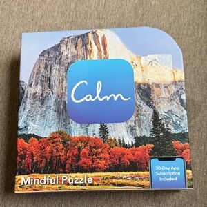 Calm Mindful Puzzle with Scenic Mountain View 300 piece (still in bag)